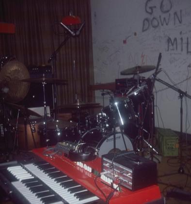 our gear in Alberts studio 2